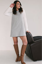Vestido Romine Laine Grise