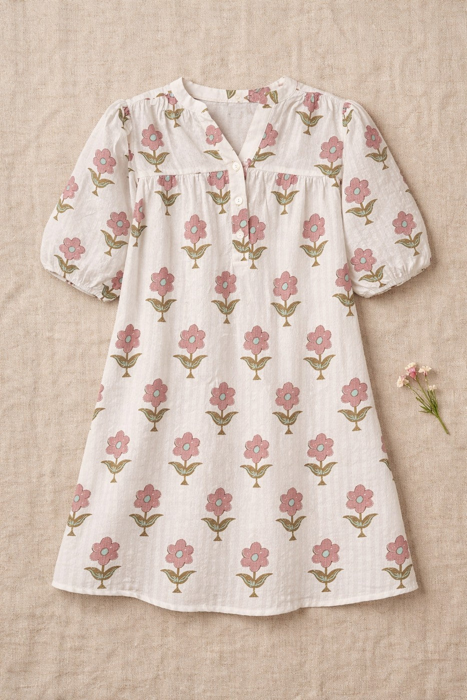 Robe Romy Maxi Flowers - Fille