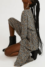 Claudie Pierlot - Vestido Rulia - Print Fonce