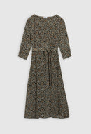 Claudie Pierlot - Vestido Rulia - Estampado oscuro