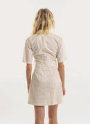 Karl Lagerfeld - Robe Safari - Off White - Femme