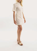 Karl Lagerfeld - Robe Safari - Off White - Femme