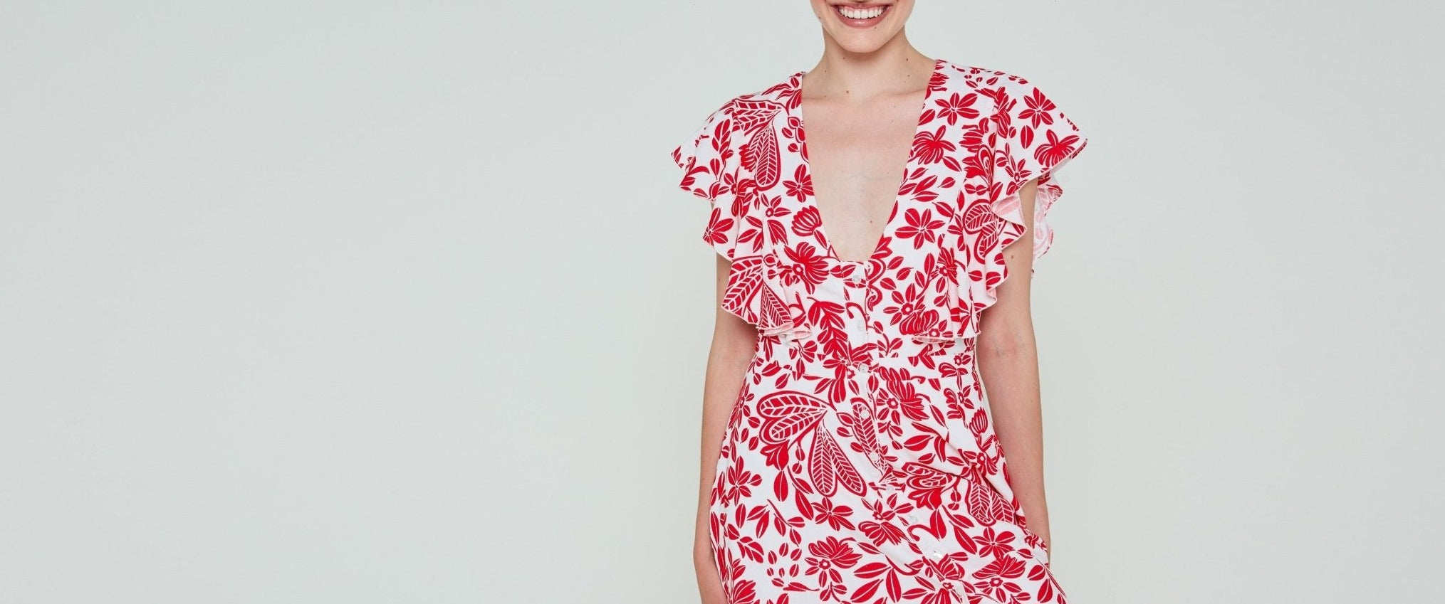 Modetrotter - Robe Salome Fokis - Rouge