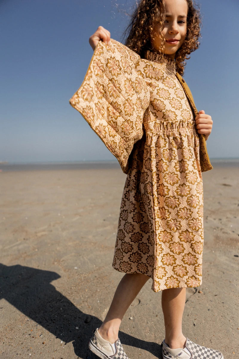 Robe Sanjana - Étincelle Macadamia - Enfant