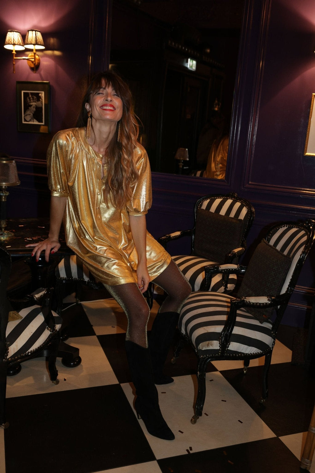 Robe Servanne Gold