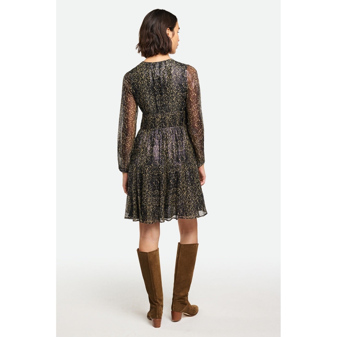 Sloana Dress - Black/Silver