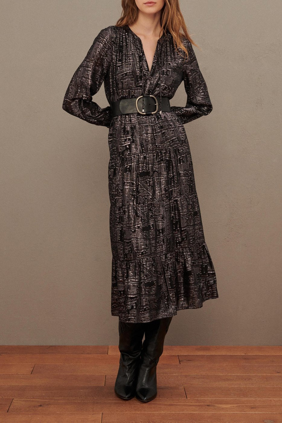 Vestido Sophie - Negro - Mujer