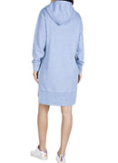 Replay - Robe Sweat Décontractée - Azure - Femme