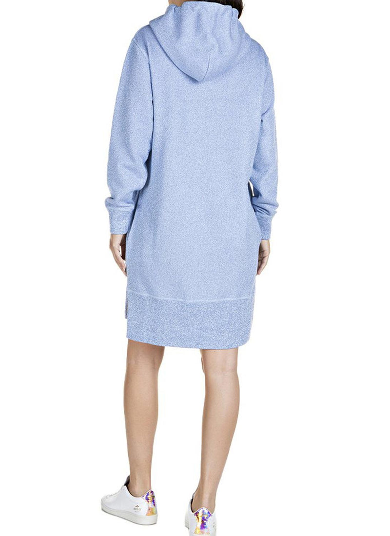 Replay - Robe Sweat Décontractée - Azure - Femme