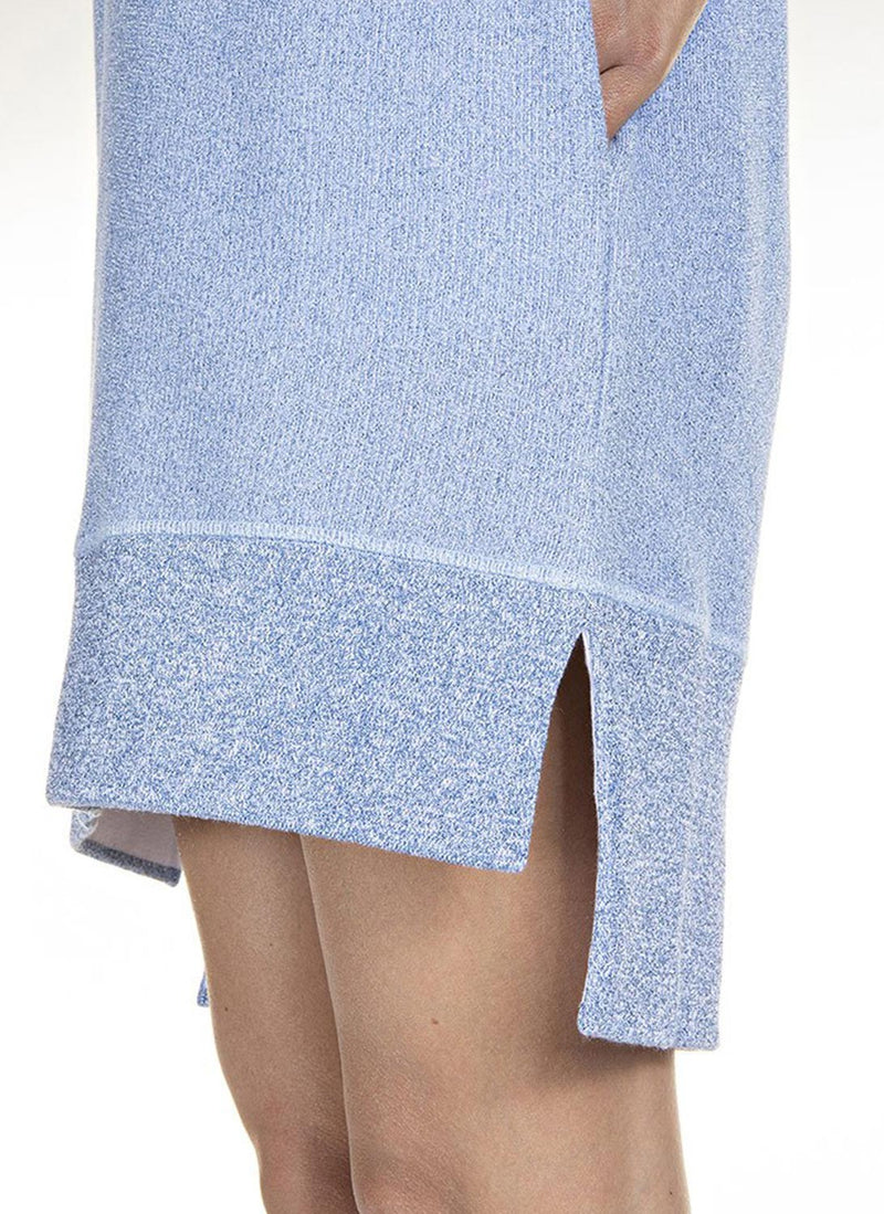 Replay - Robe Sweat Décontractée - Azure - Femme