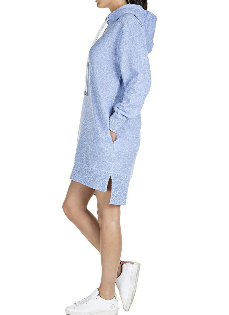 Replay - Robe Sweat Décontractée - Azure - Femme