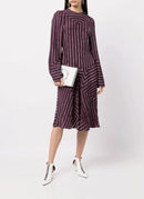 Stella Mccartney - Robe Tilted - Violet - Femme