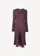 Stella Mccartney - Robe Tilted - Violet - Femme