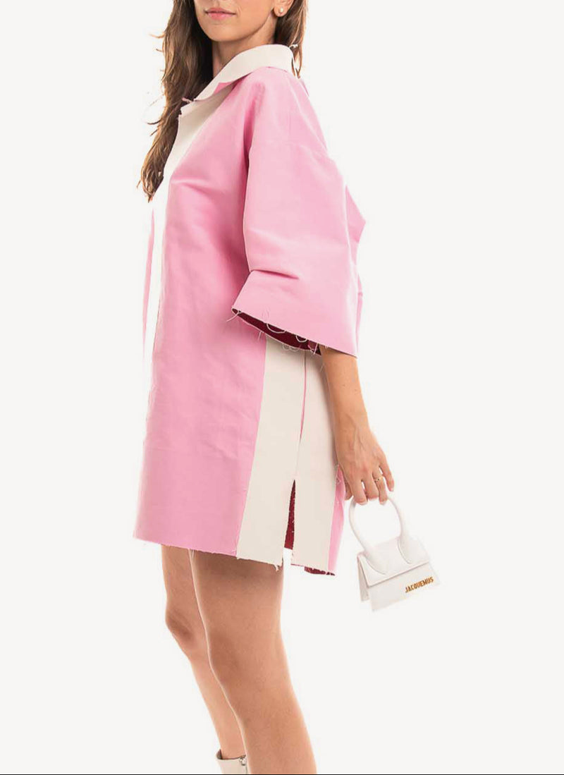 Marni - Robe - Blanc,Rose - Femme