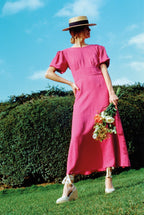 Vestido Madeleine Ciclamen