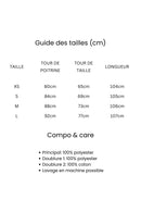 Robe Midi À Lacets Et À Imprimé Fleuri - Bleu