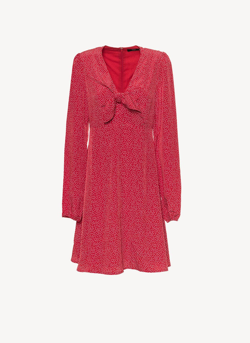 Guess - Robe À Pois - Micro Dots Art Red C - Femme