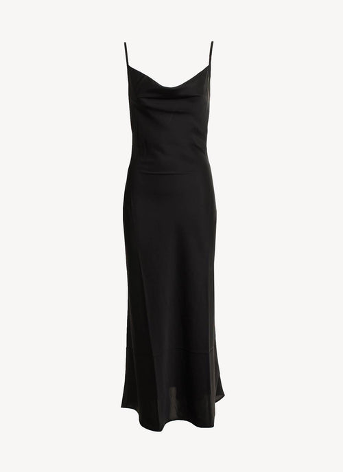 Guess - Robe Longue Fluide - Jet Black A996 - Femme