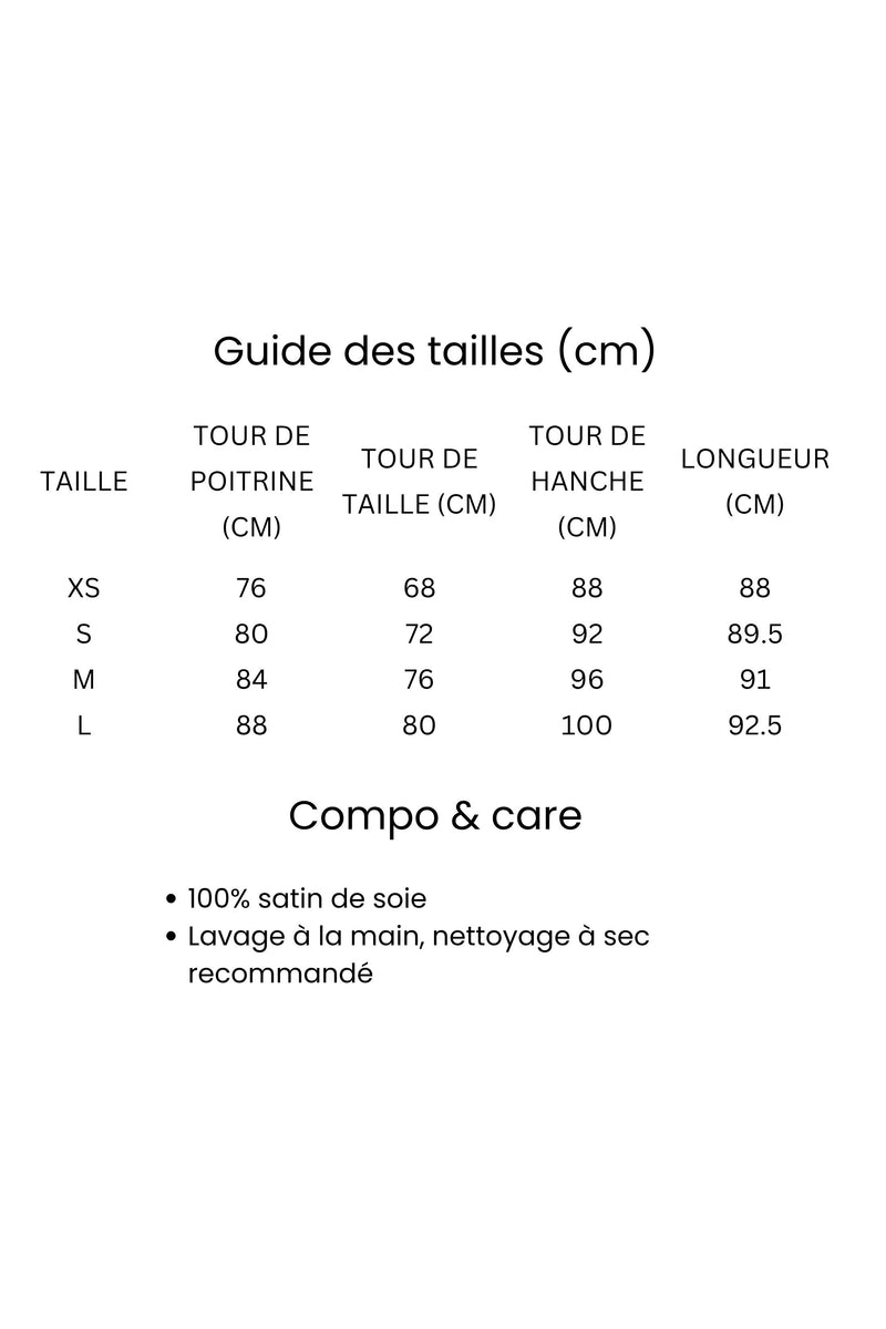 Robe Nuisette En Soie Avec Broderies Style Vintage - Vert Menthe