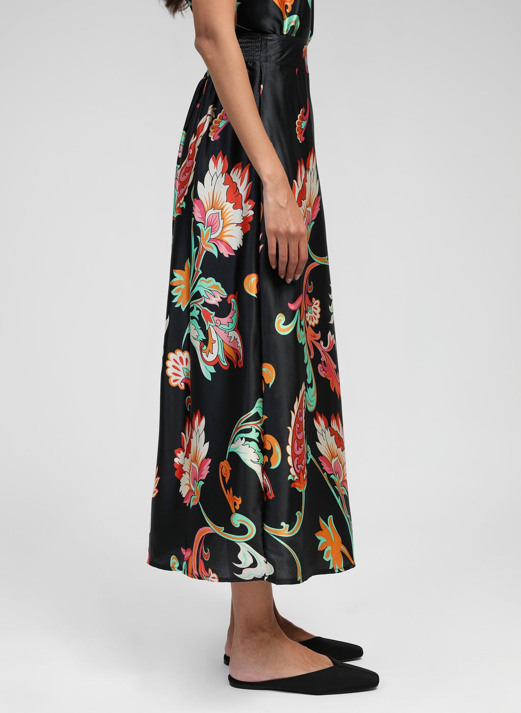 Jupe Midi Robilou Indina Noir