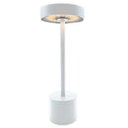 Roby - Lámpara de mesa inalámbrica - Acero - Blanco