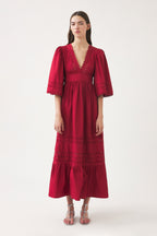 Robe Longue Rodo - Rouille