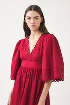 Robe Longue Rodo - Rouille