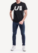 Ungaro Sport - Tee-Shirt Romain - Black - Homme