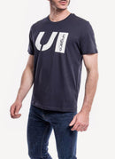 Ungaro Sport - Tee-Shirt Romain - Navy - Homme