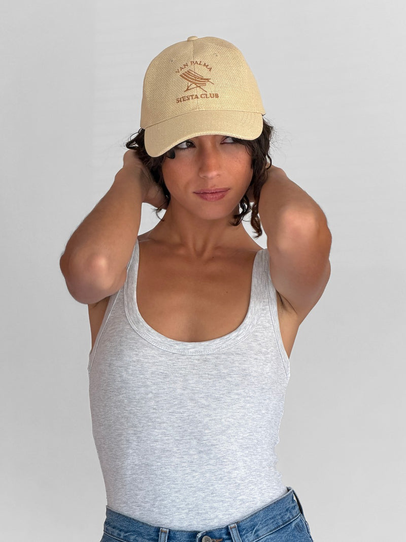 Casquette Ron - Ivory - Van Palma Siesta Club
