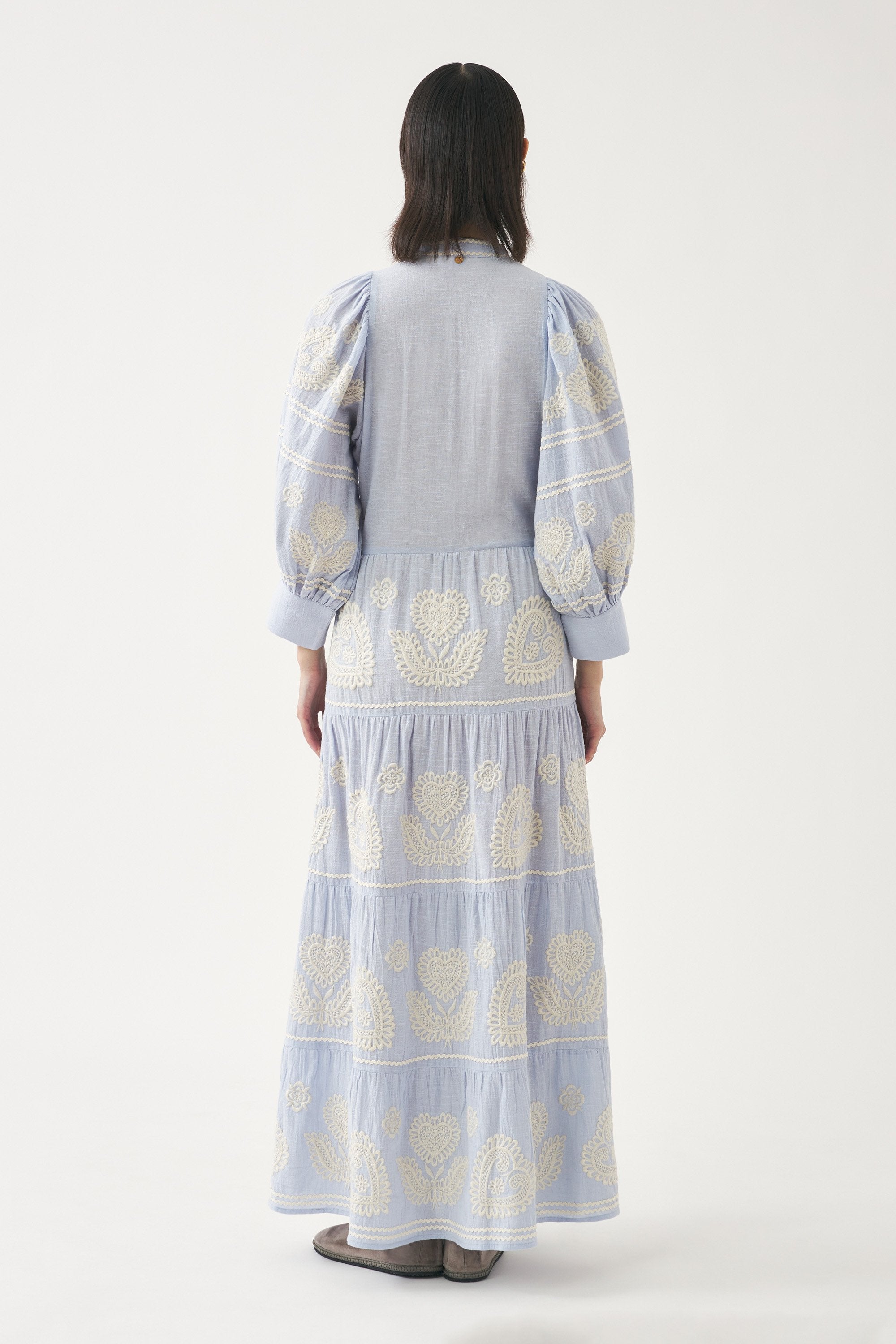 Robe Longue Rony - Bleu