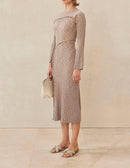 Robe En Tricot Rosalia - Canyon Tan