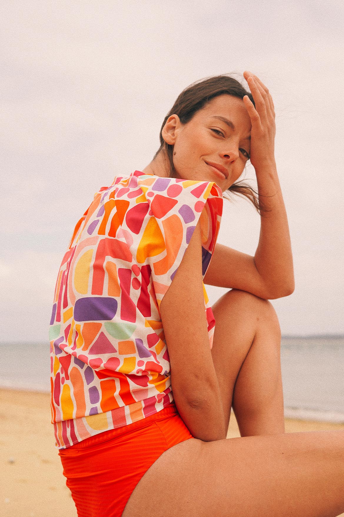 Rose Ettore Polychrome Top