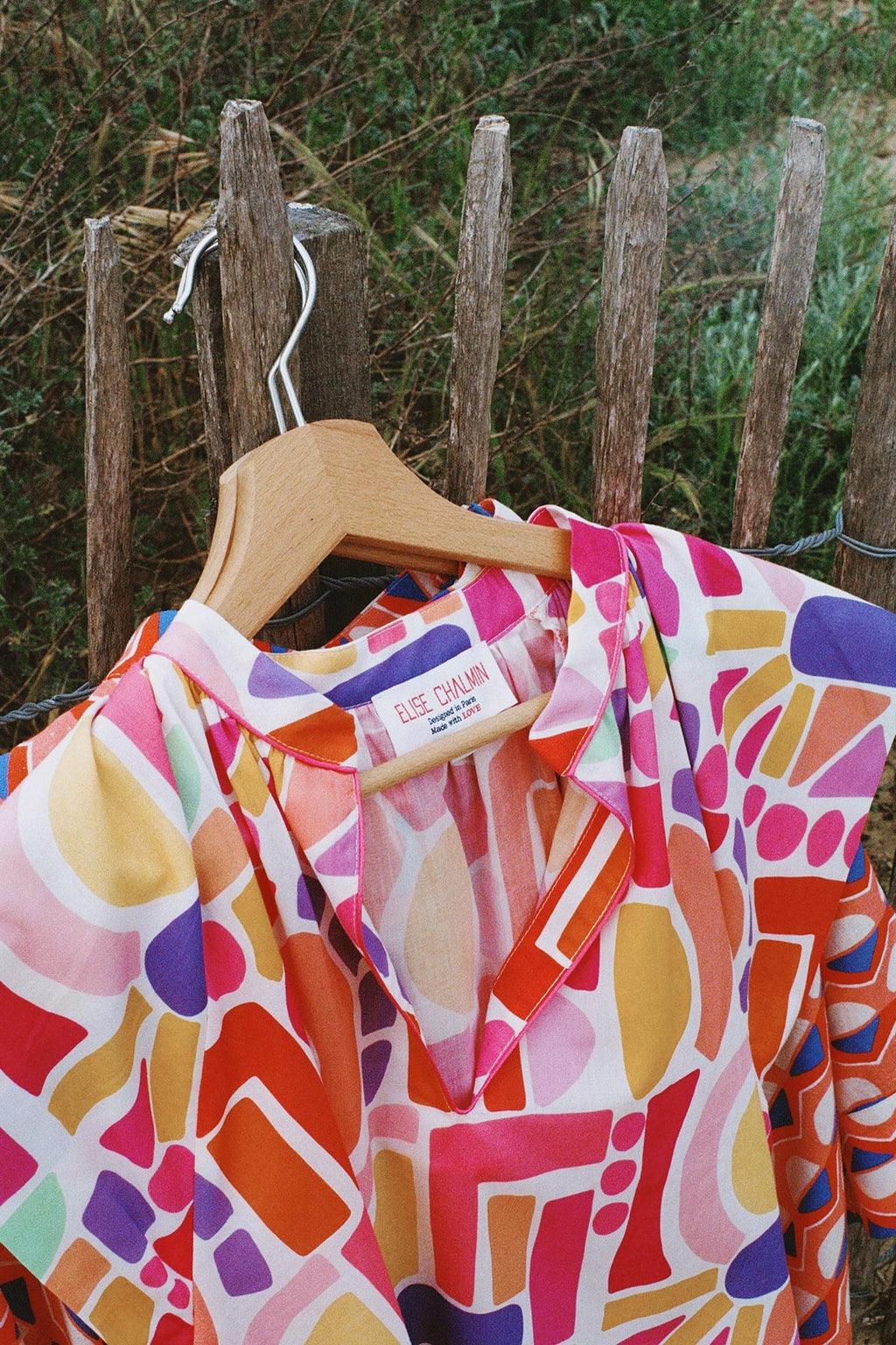 Rose Ettore Polychrome Top