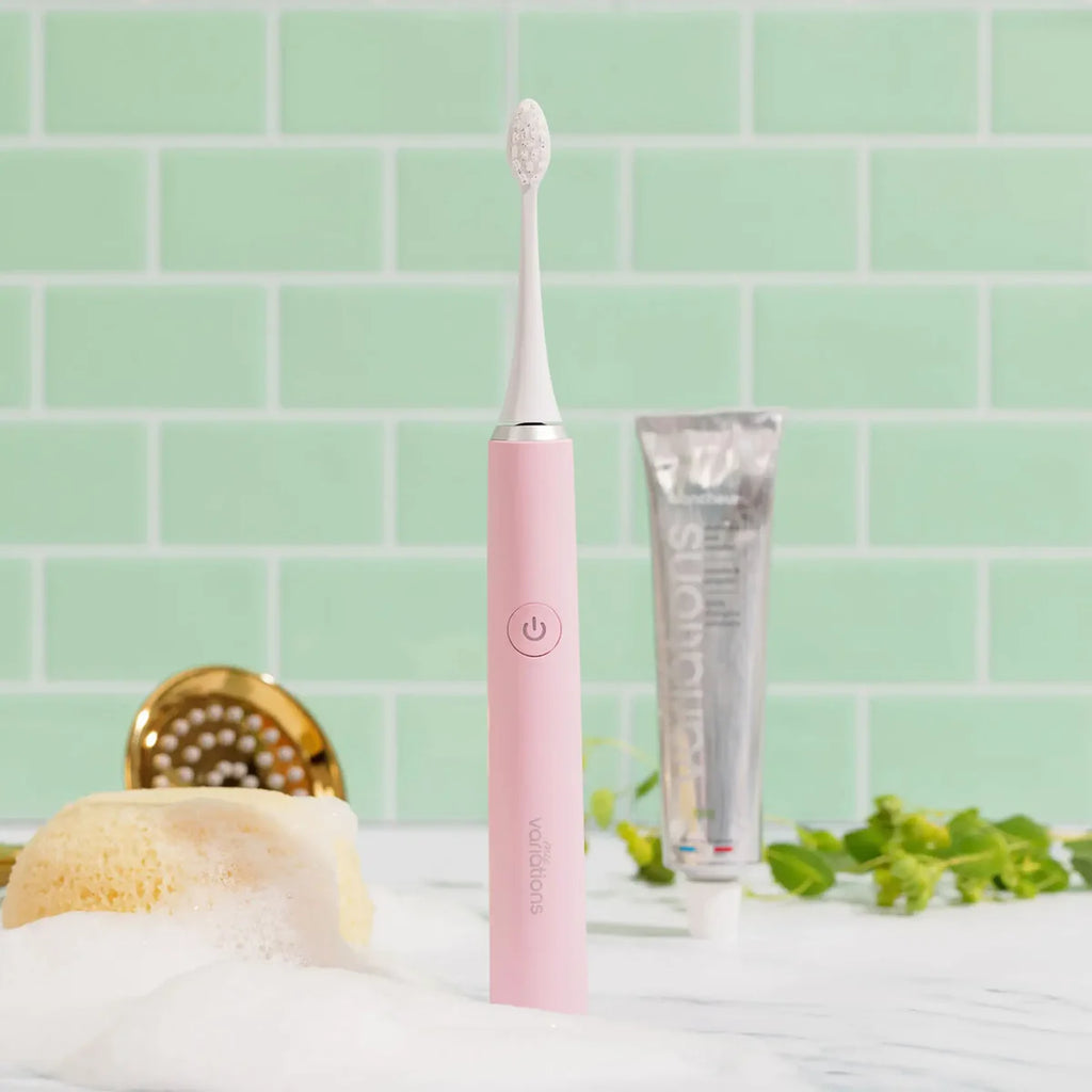 Pink Brush + Case + Support