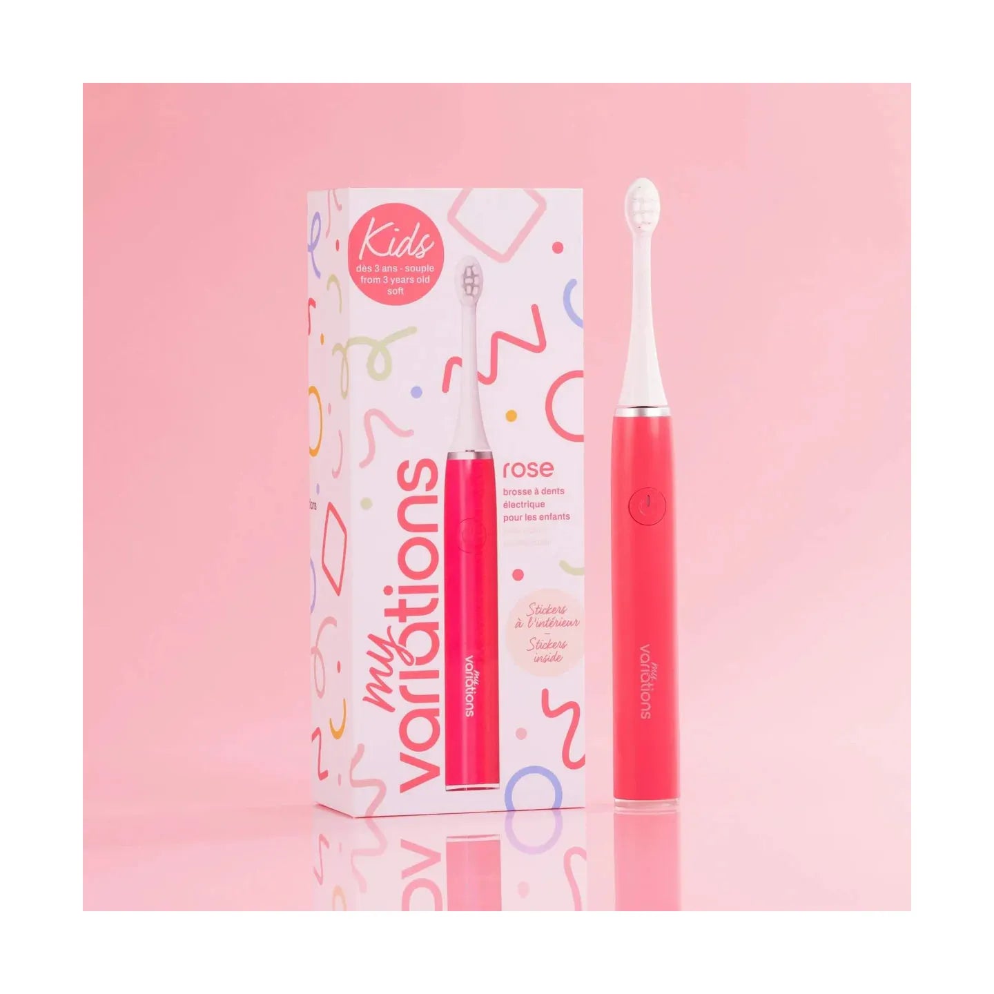 Cepillo de dientes eléctrico - Niño - Rosa