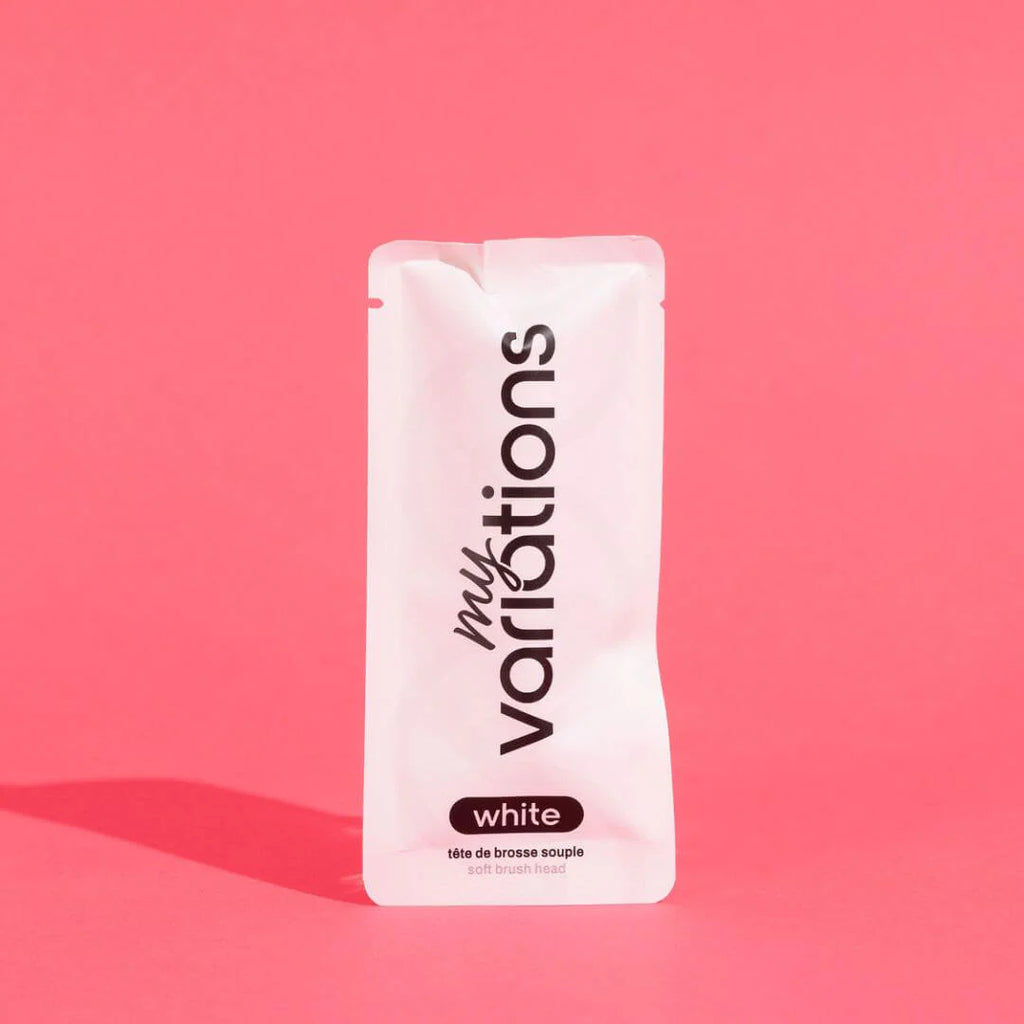 Têtes De Brosse (X3) - Blanches