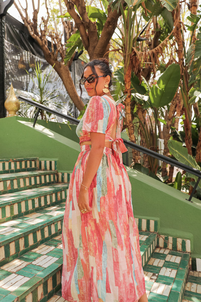 ROSIE Rose - Robe Cut Out