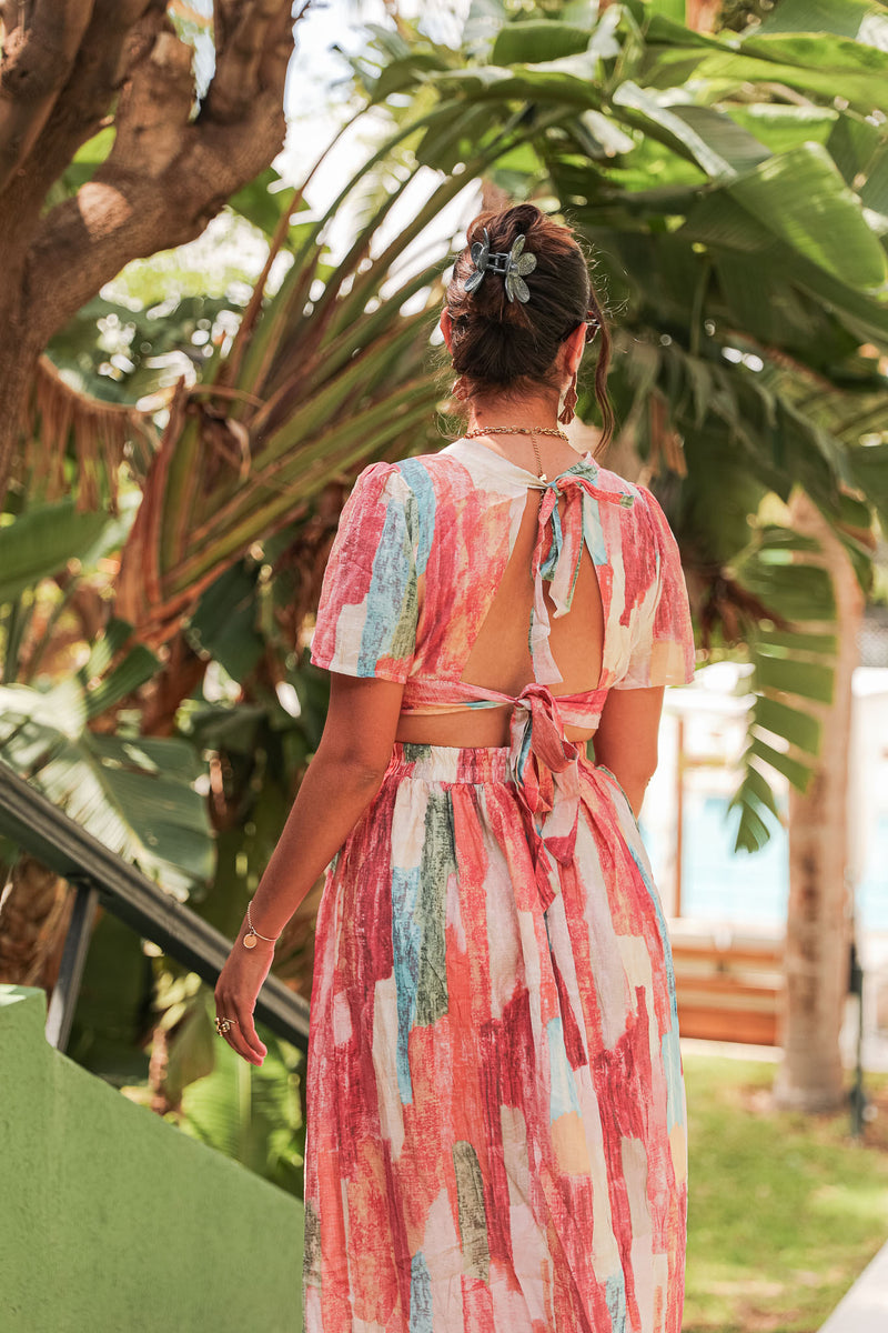 ROSIE Rose - Robe Cut Out