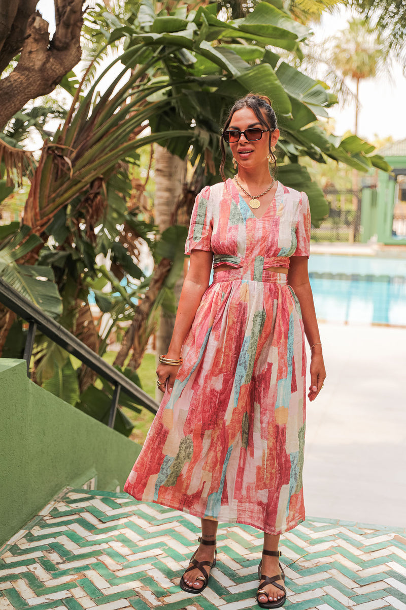 ROSIE Rose - Robe Cut Out
