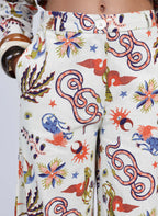 Pantalon Rossy Bale Ecru