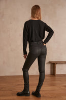 Denim Suzy Coated - Black