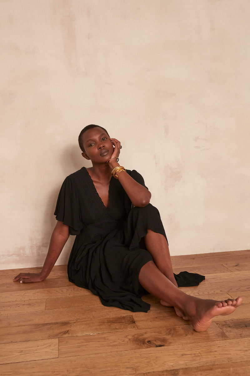 Camille R Dress - Black