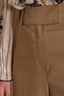 Layla P Plain Trousers - Leaf