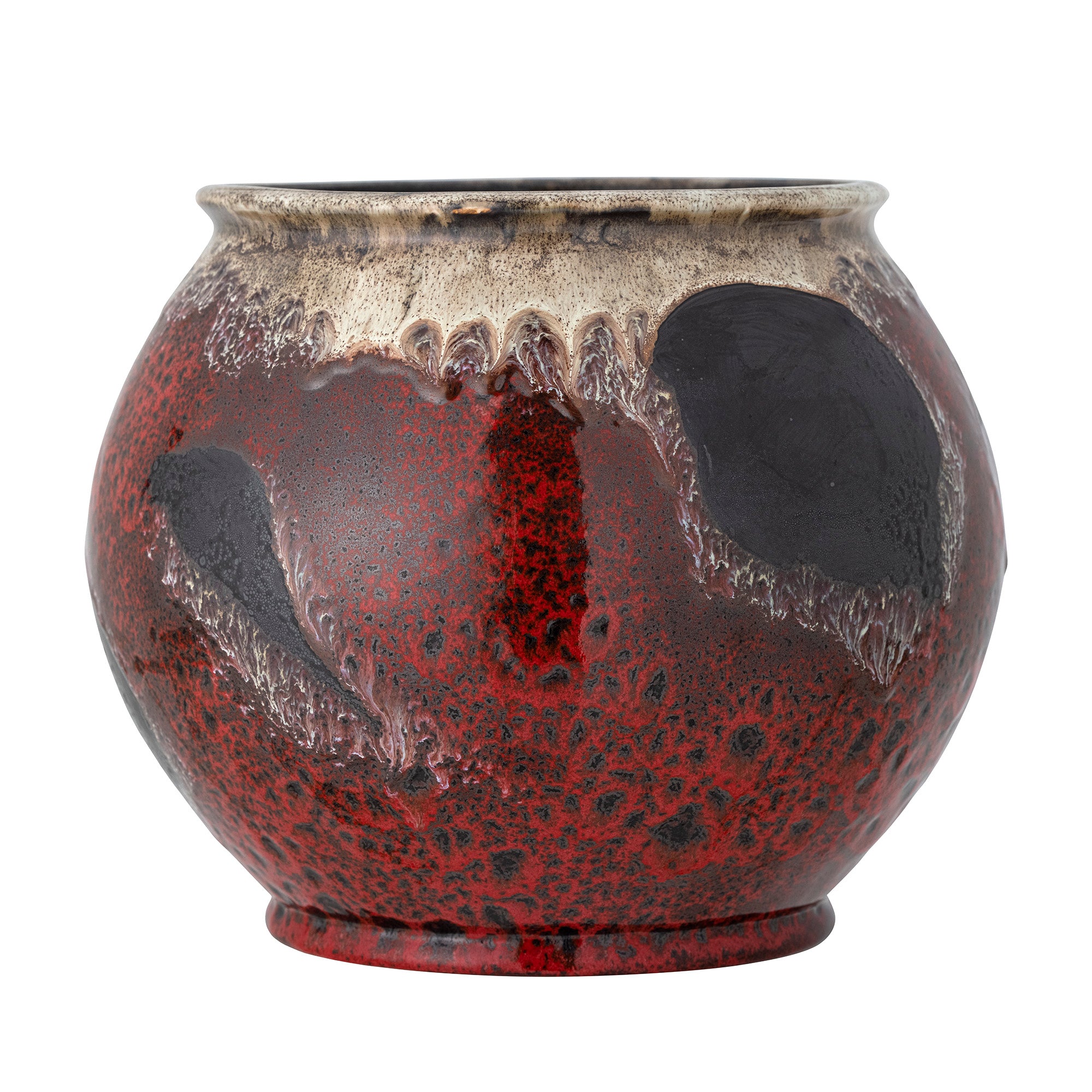Souha - Cache-Pot - Multicolore - Grès