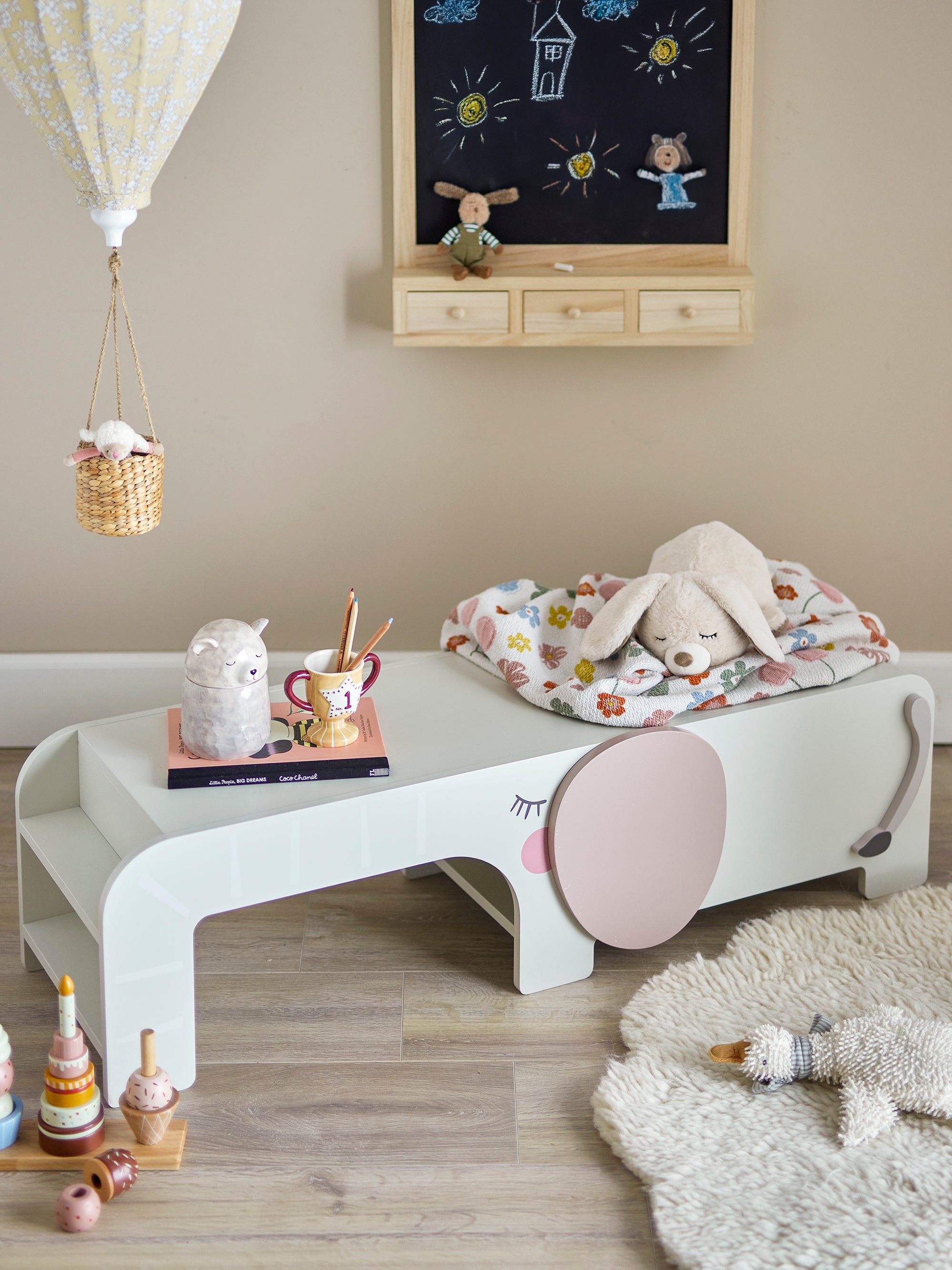 Ferdinand - Bench - Grey - FSC® 100% MDF