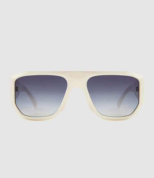 Rendel Paris - Lunettes De Soleil Ruben Écru Gradient Blue Grey - Femme