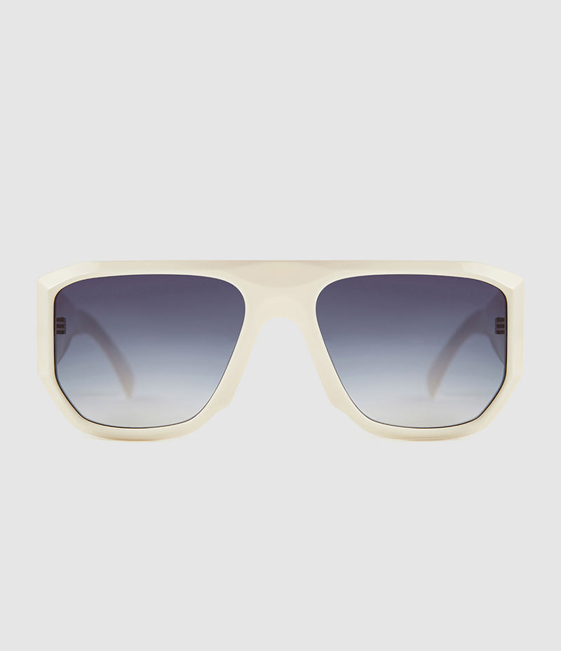 Rendel Paris - Lunettes De Soleil Ruben Écru Gradient Blue Grey - Femme