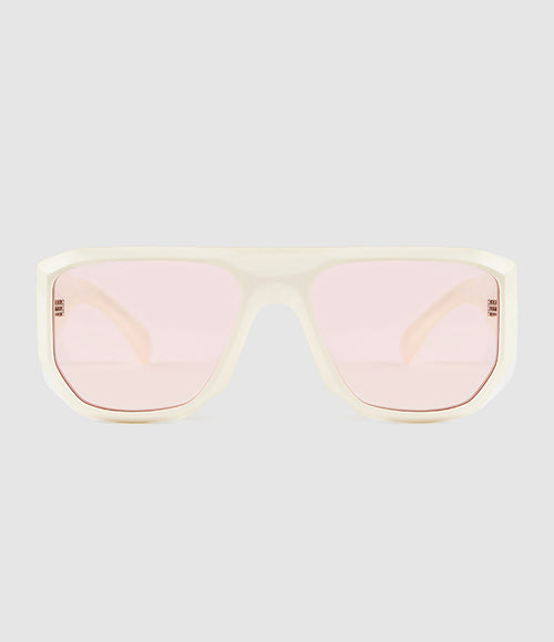 Rendel Paris - Lunettes De Soleil Ruben Écru Rose - Femme