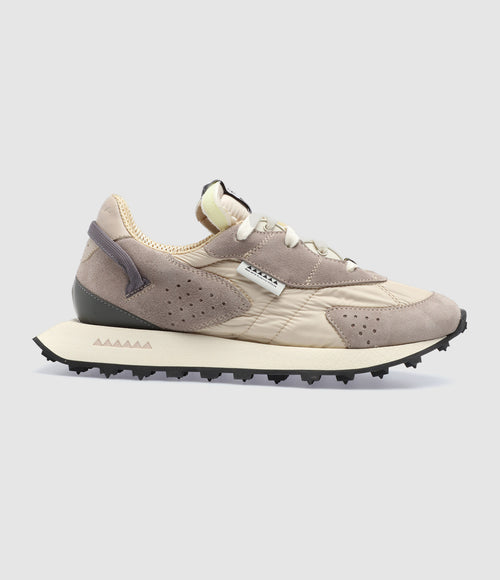 Run Of - Baskets Elio Gris - Femme